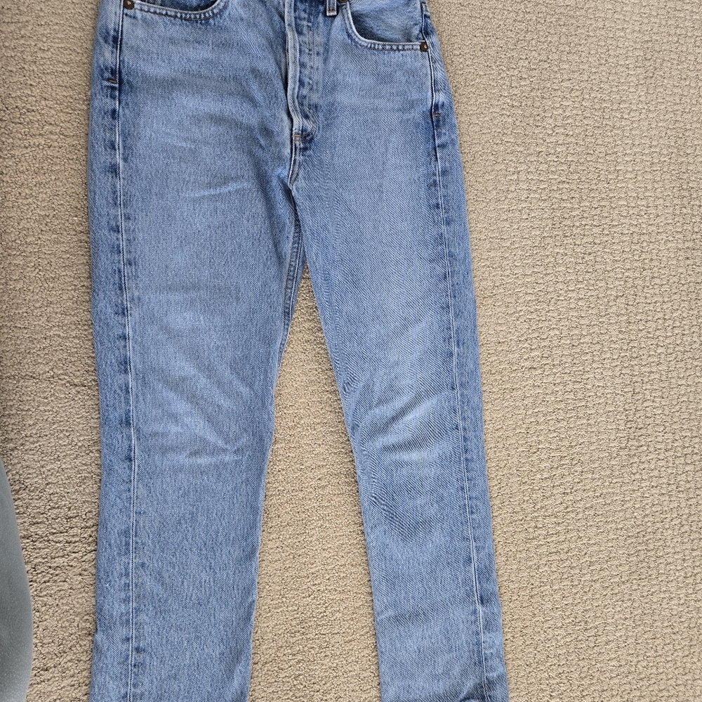 *PERFECT Condition* AGOLDE Riley High Rise Jeans - Picture 2 of 4
